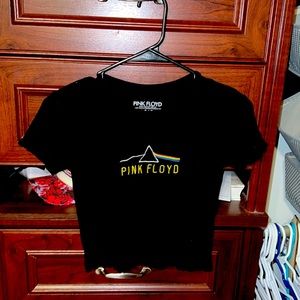 Pink Floyd crop top